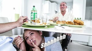 DFMD – Blonde Teenie PAWG Alyssa Cole Gets Her Way With Older Friend