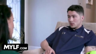 Big Tits Big Backside MILF Reagan Foxx Tempts Her Friends Youthful Sonny After Soccer Practice